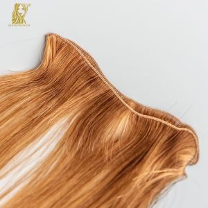 Sambungan Rambut Manusia Buatan Tangan Diikat