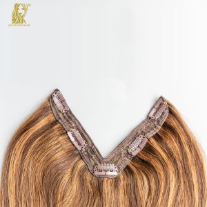 Sambungan Rambut Klip Dalam dengan Renda