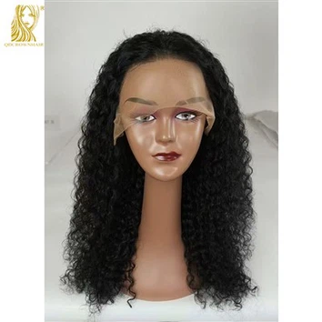 Renda depan jerry curl rambut palsu